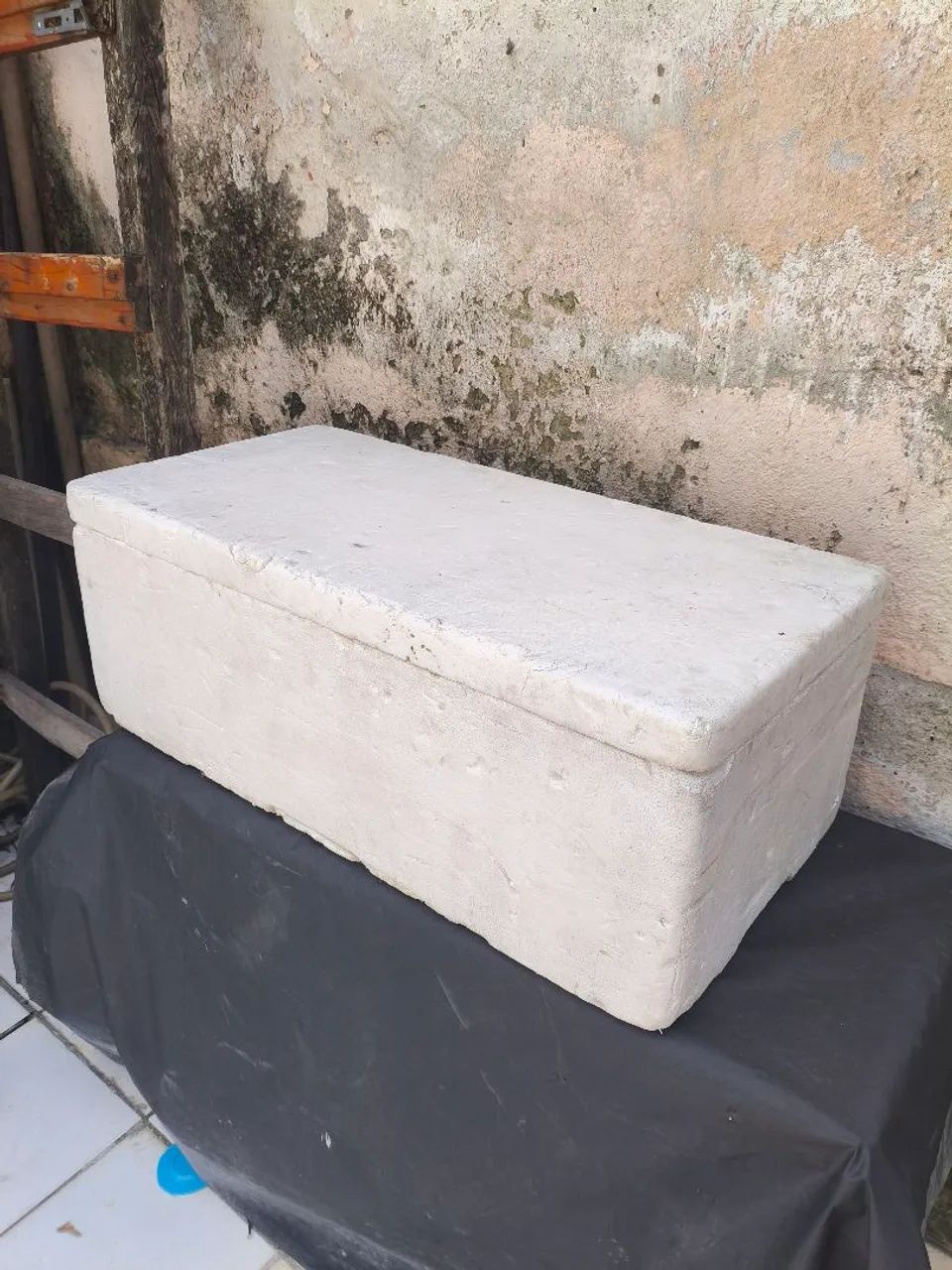 Caixa de isopor comprida  - Foto 2