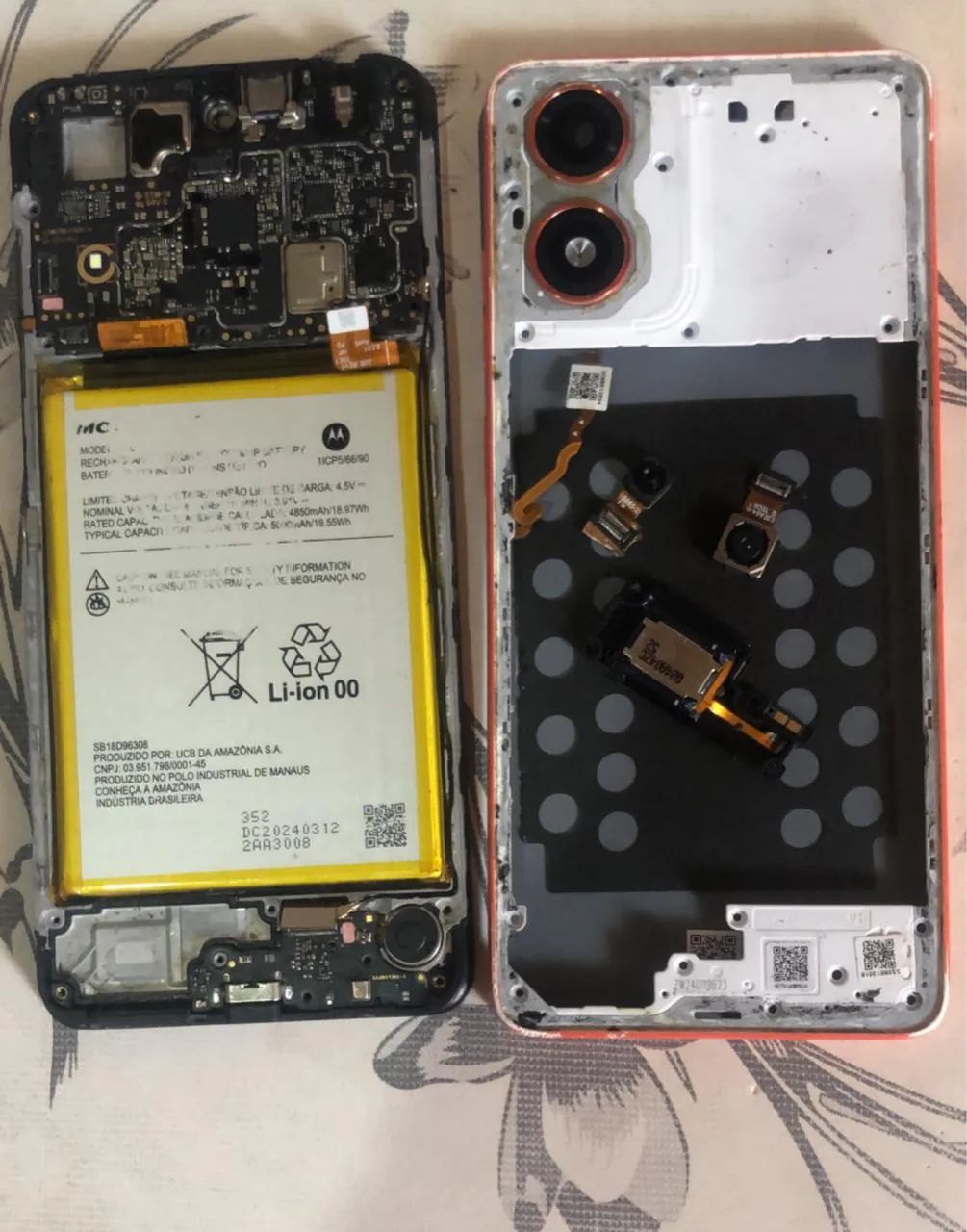 Celular iPhone e Android 