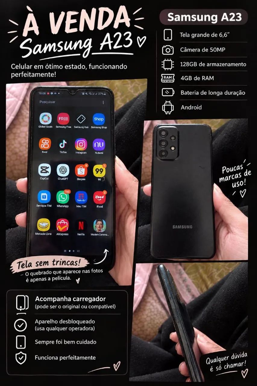 Vendo Samsung A23