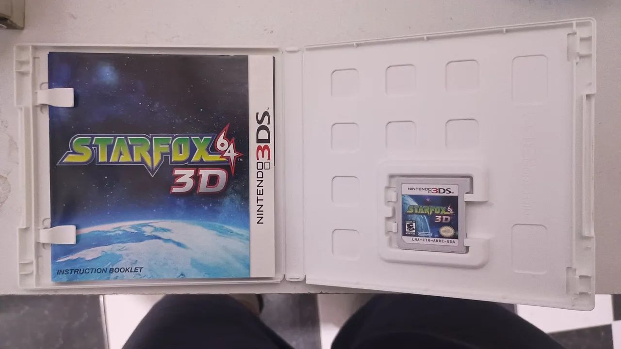 Starfox 64 3D original americano - Foto 2