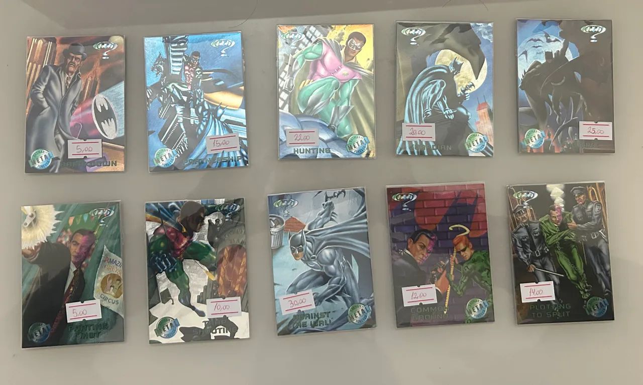 Cartas Fleer Ultra - SKY Box - Batman Forever