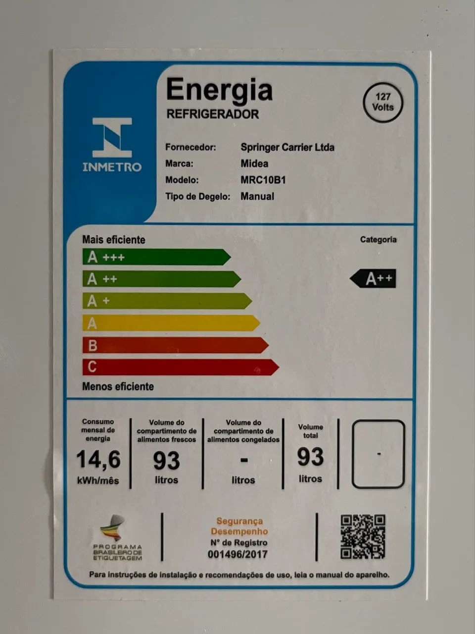 Frigobar Midea 93L - Geladeiras e Freezers - Marcos Freire II