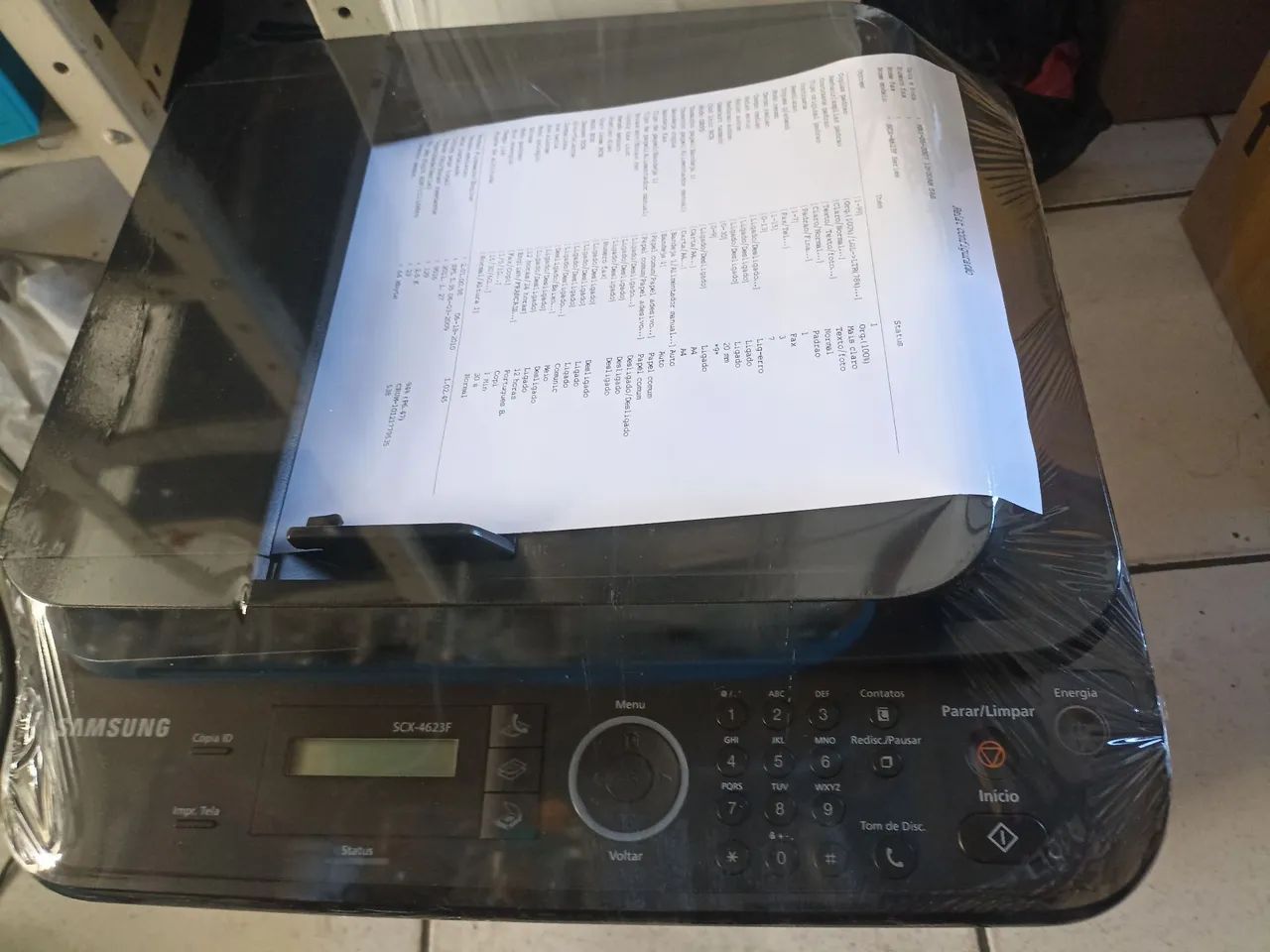 Impressora Samsung scx4623f toner laser  - Foto 4