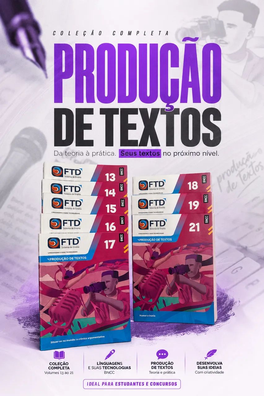 Coleção de Produção de Textos FTD