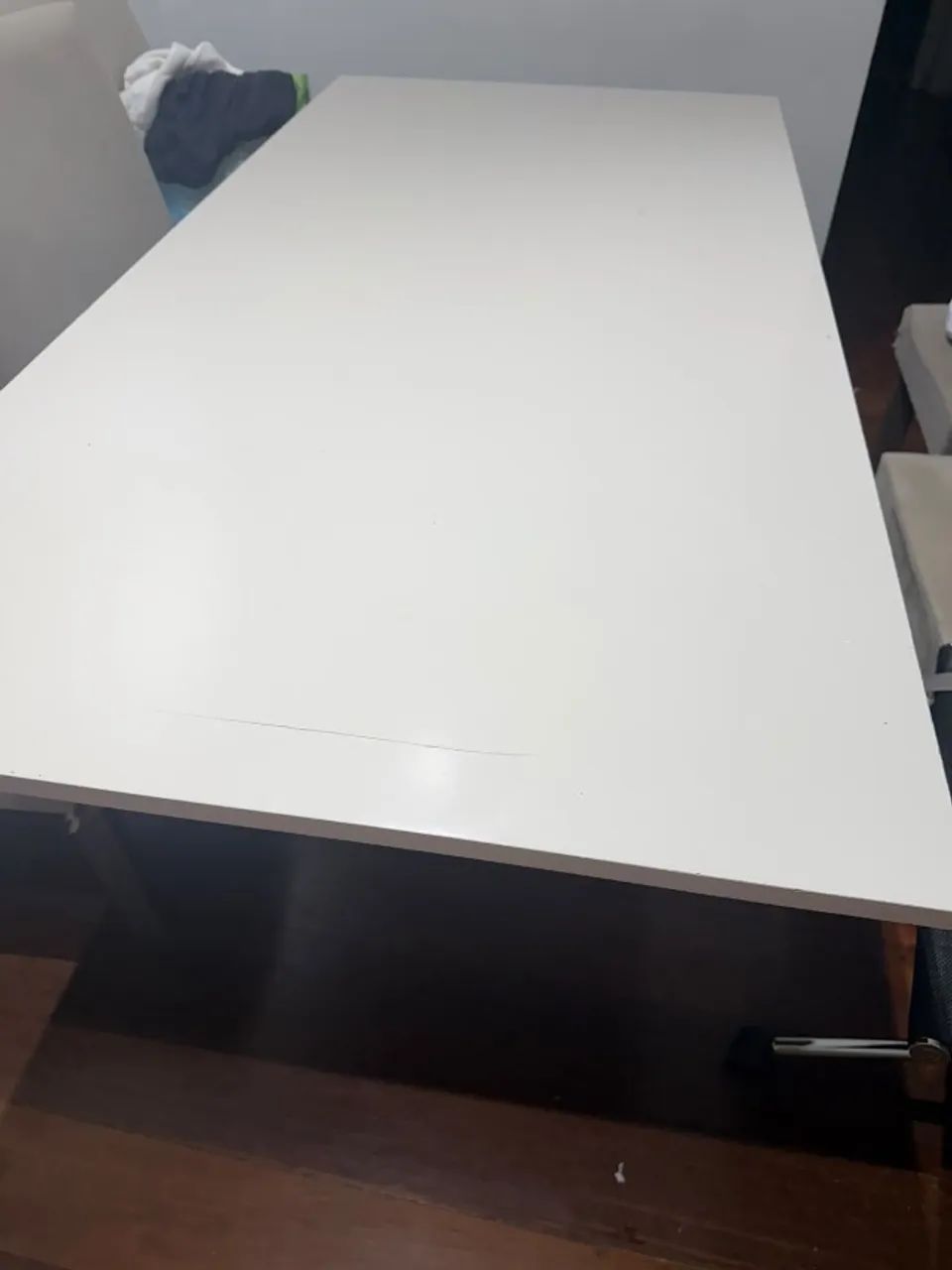 Mesa branca com 6 cadeiras - Foto 3