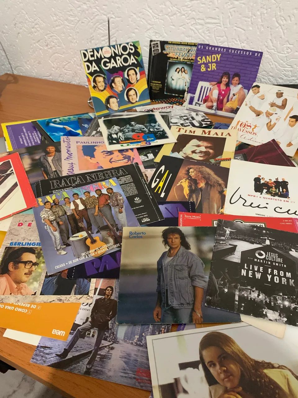 Discos antigos e capas cds - Foto 3