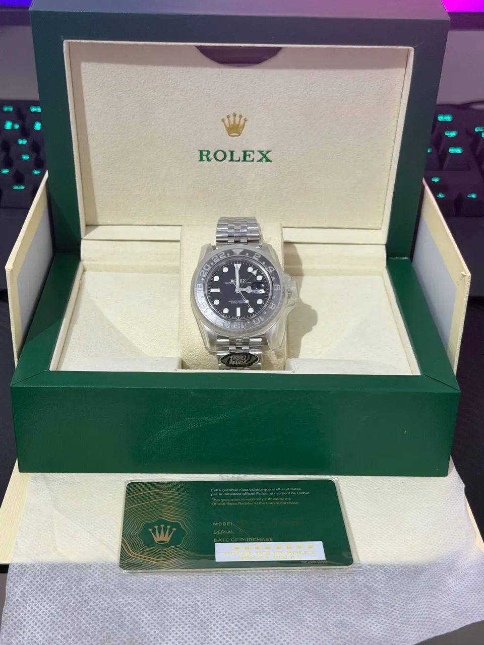 Rolex Super Clone GMT-Master II 40mm Ref. 126710GRNR - Foto 2
