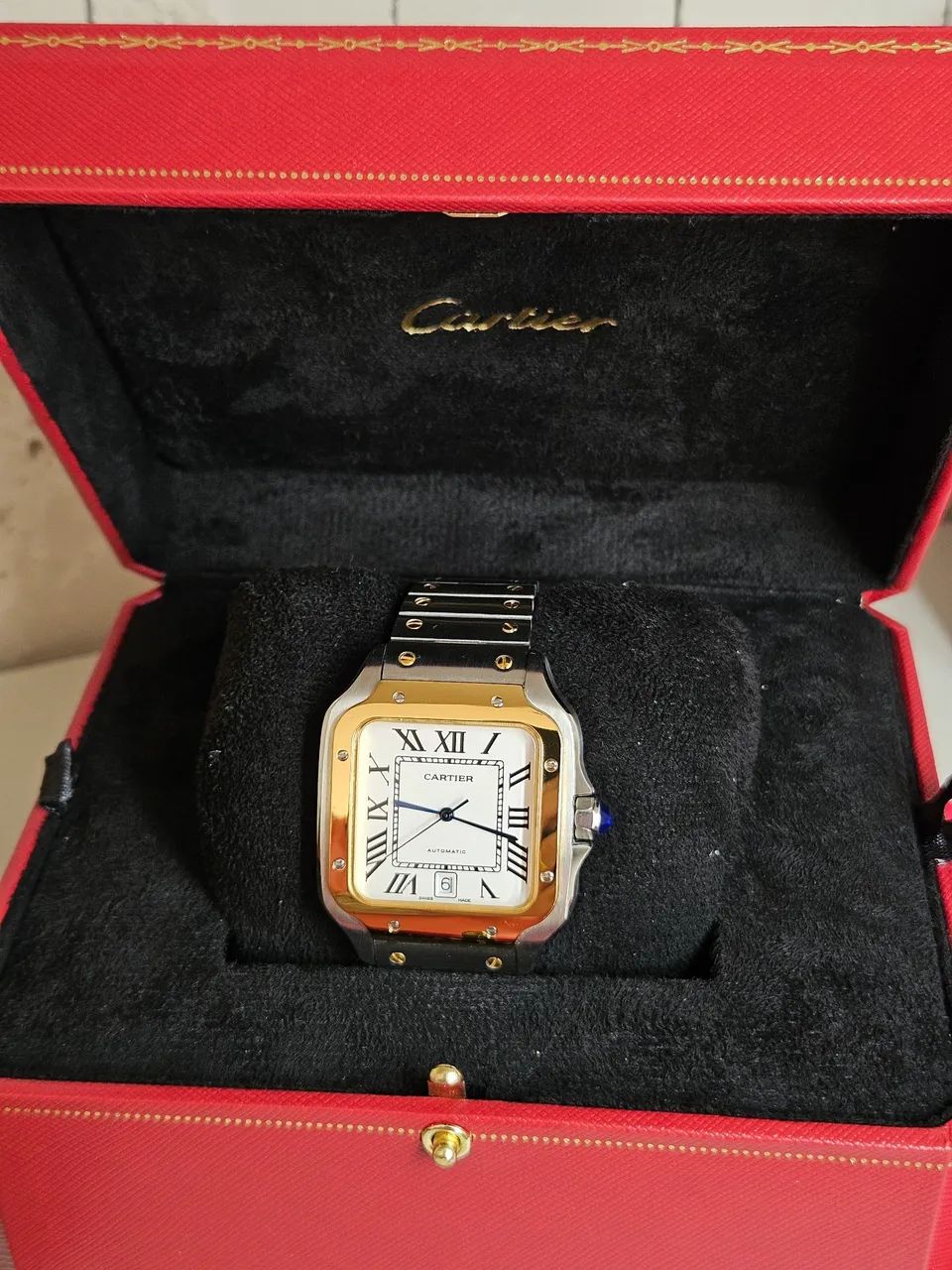 Relogio Cartier Santos 