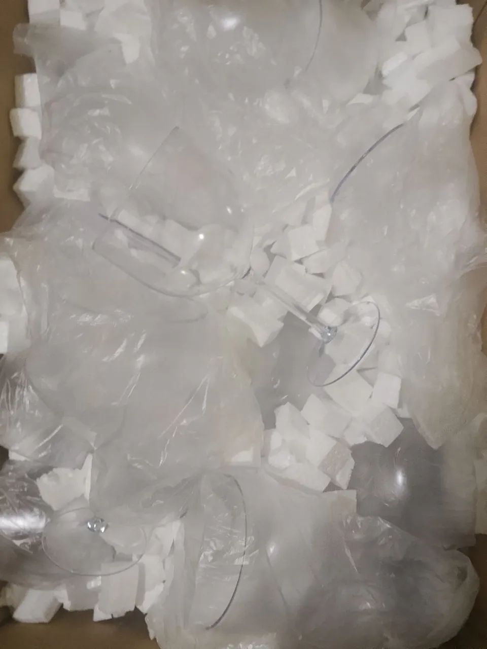 Taça  acrílico novos - Foto 4