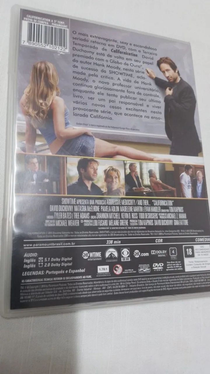 DVD Duplo Californication - A Terceira Temporada ( 18224 ) - Foto 2
