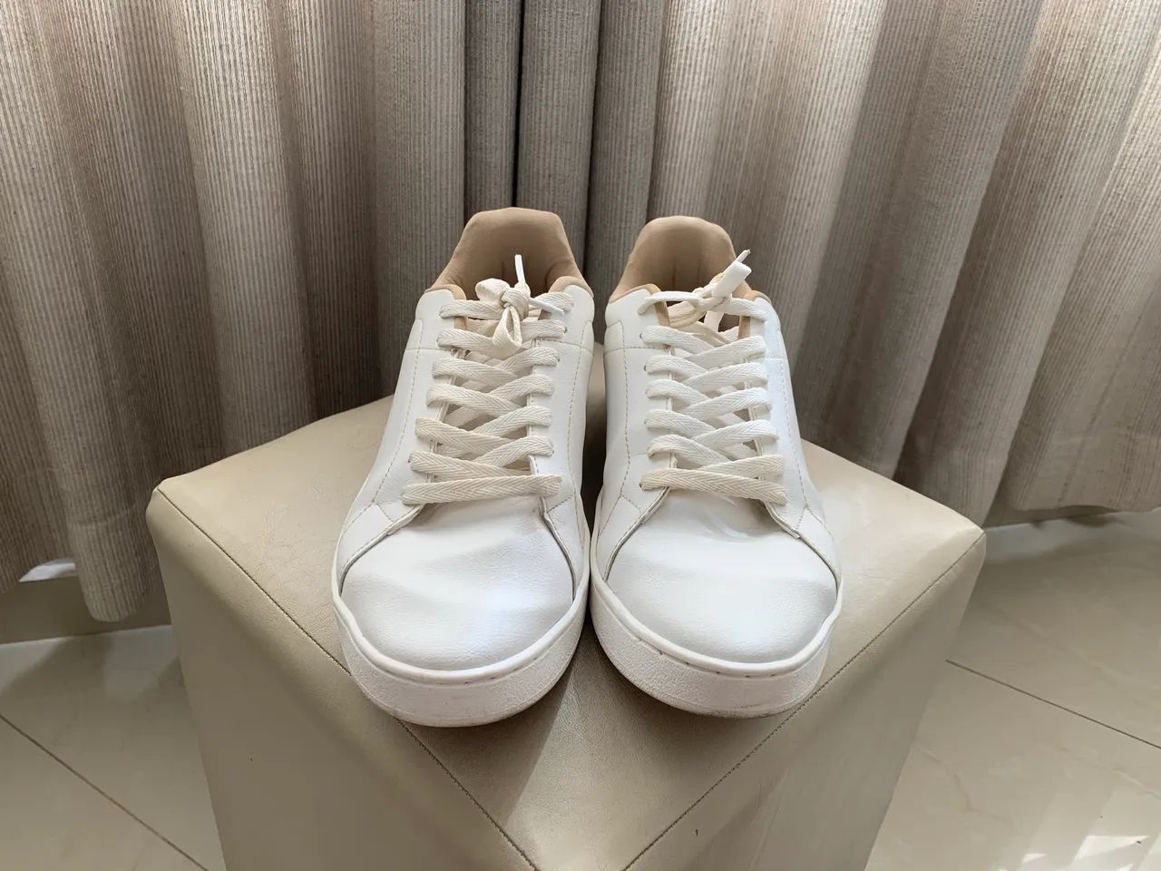 Tênis Casual Branco N42 - Foto 3