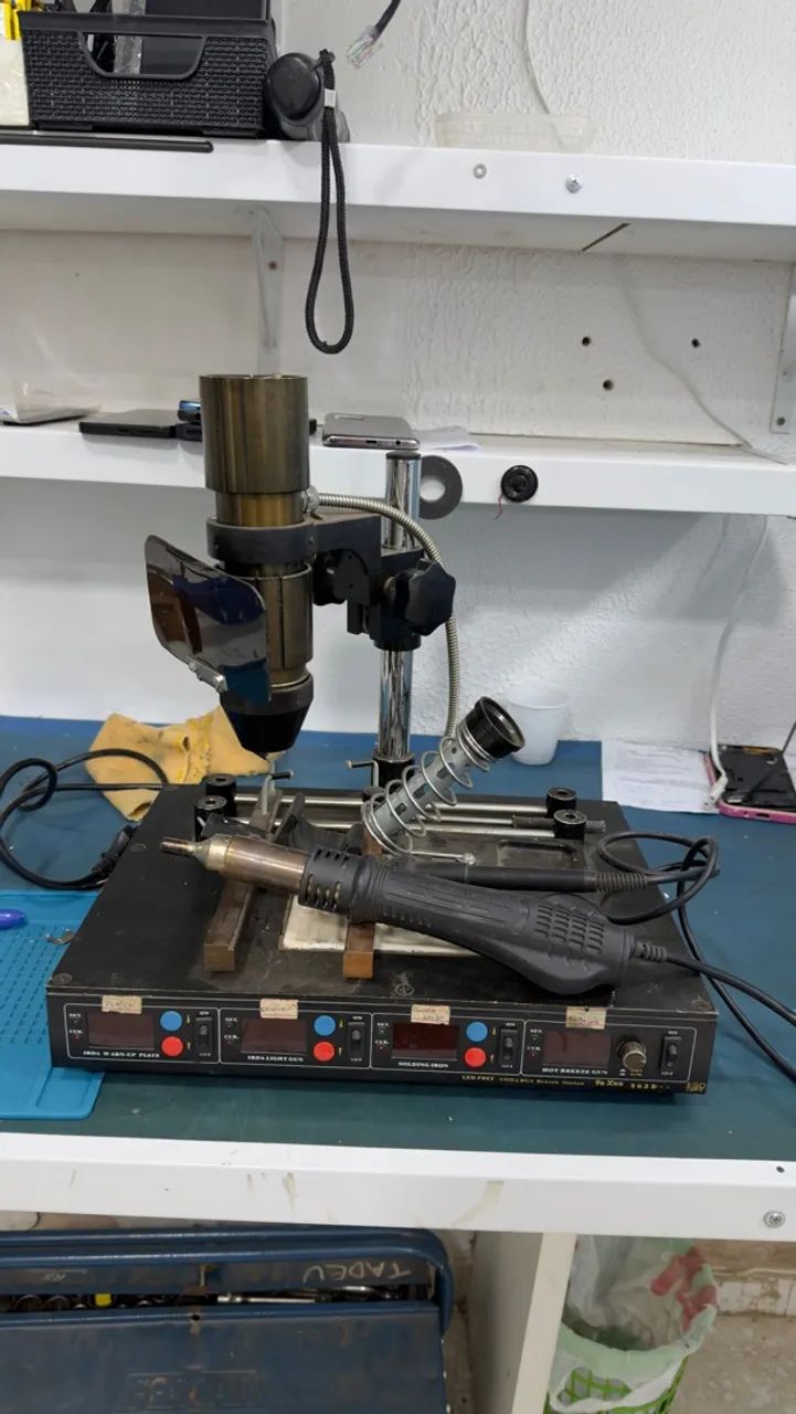 estação de solda a laser