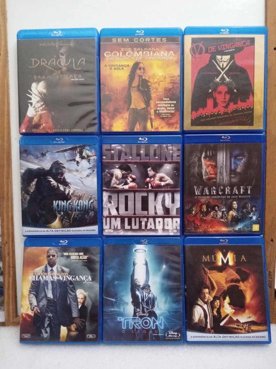 Coleção Clássicos em blu-ray originais 
