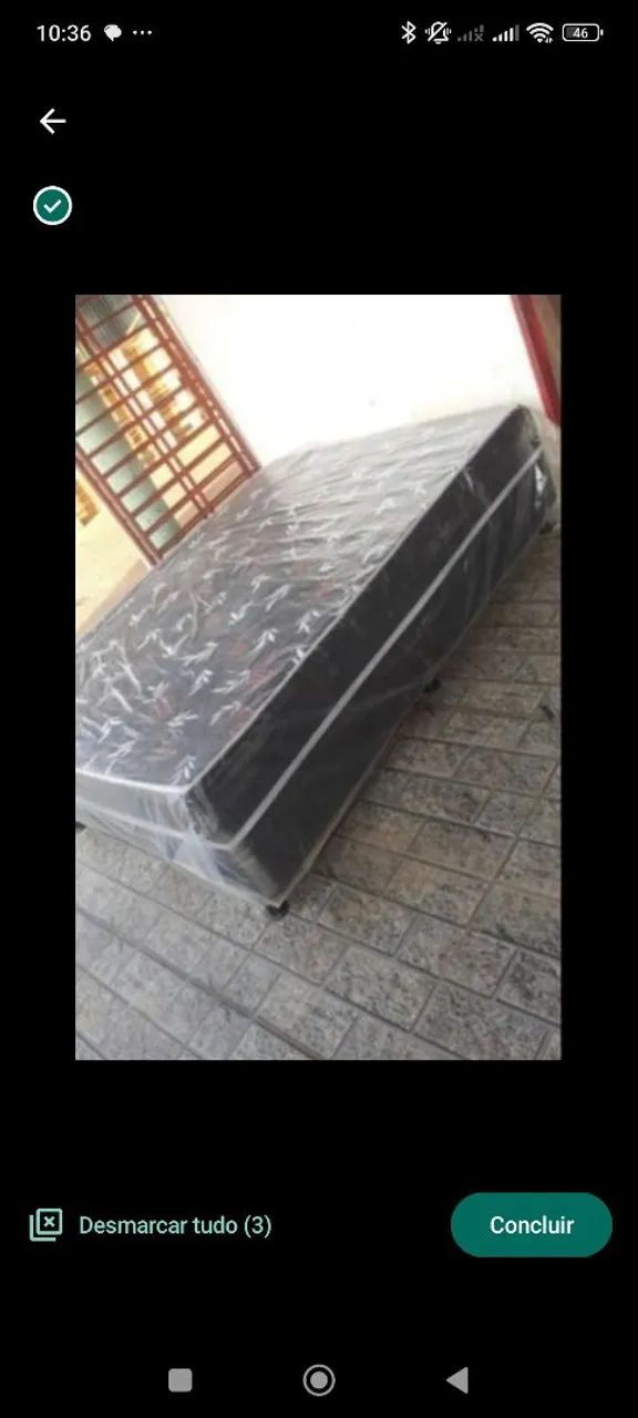 Cama de casal Nova embalada 
