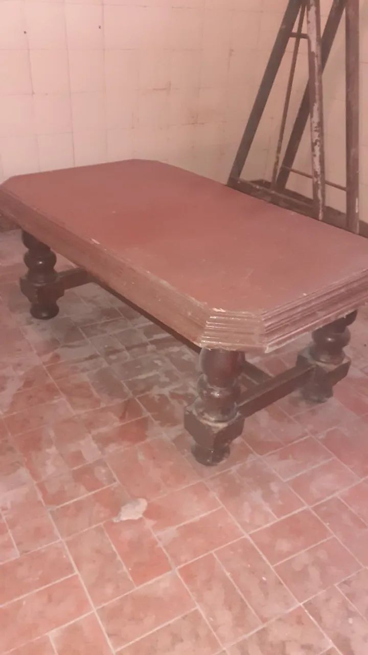 Mesa de centro rústica