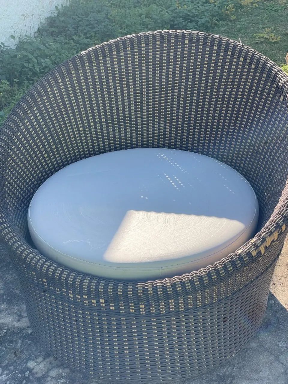 Chaise poltrona redonda  - Foto 3
