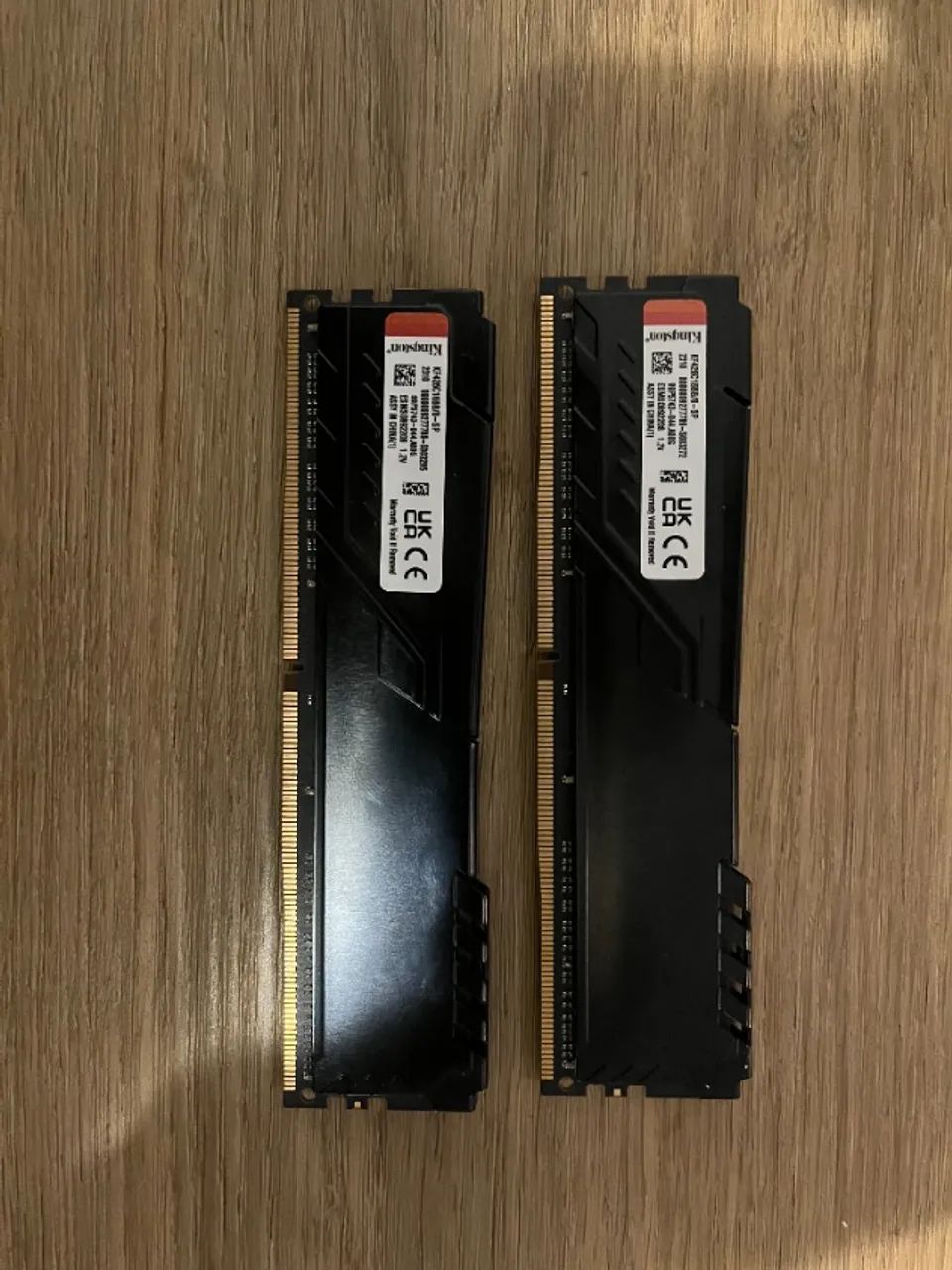 Memória RAM Kingston DDR4 16 GB (2x8 GB) 3200 MHz - Excelente estado - Foto 2