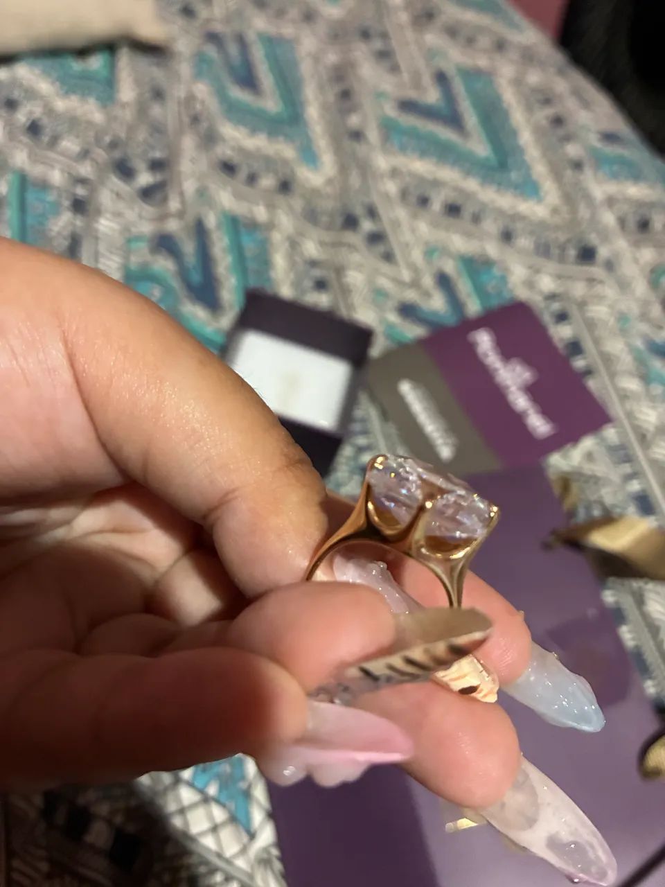 Anel Rommanel 18k  - Foto 3