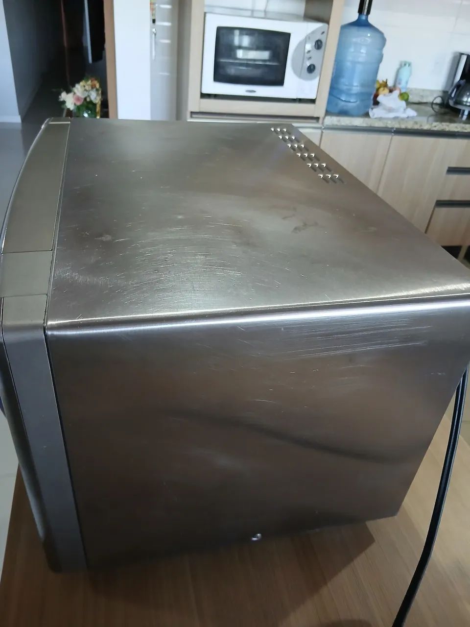 Microondas Electrolux 31litros espelhado com gril  - Foto 5