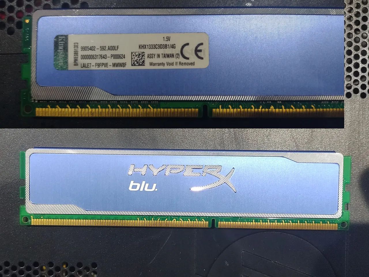 Memória DDR3 - 4gb - HyperX Blu  - Foto 2