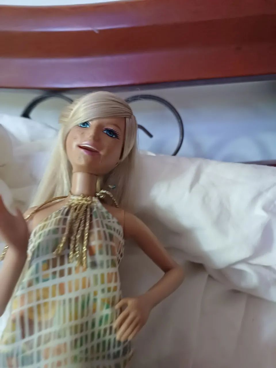 Boneca barbie  cantora .nao funciona . - Foto 2