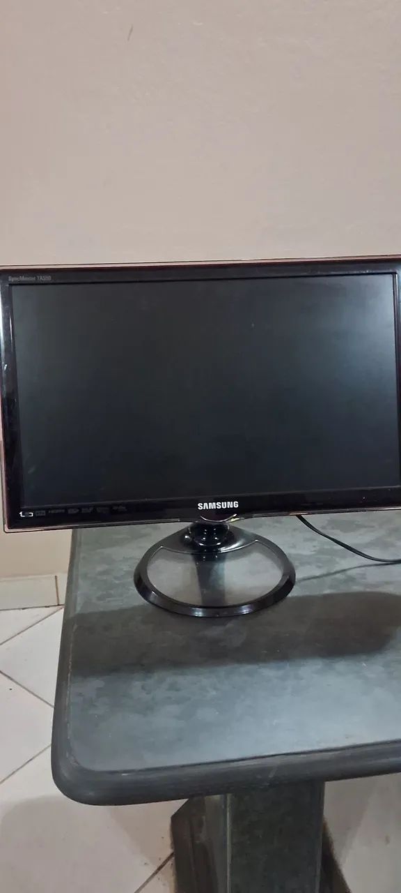 Monitor sansung 22 polegadas, televisão, conservado tudo funcionando zap * 