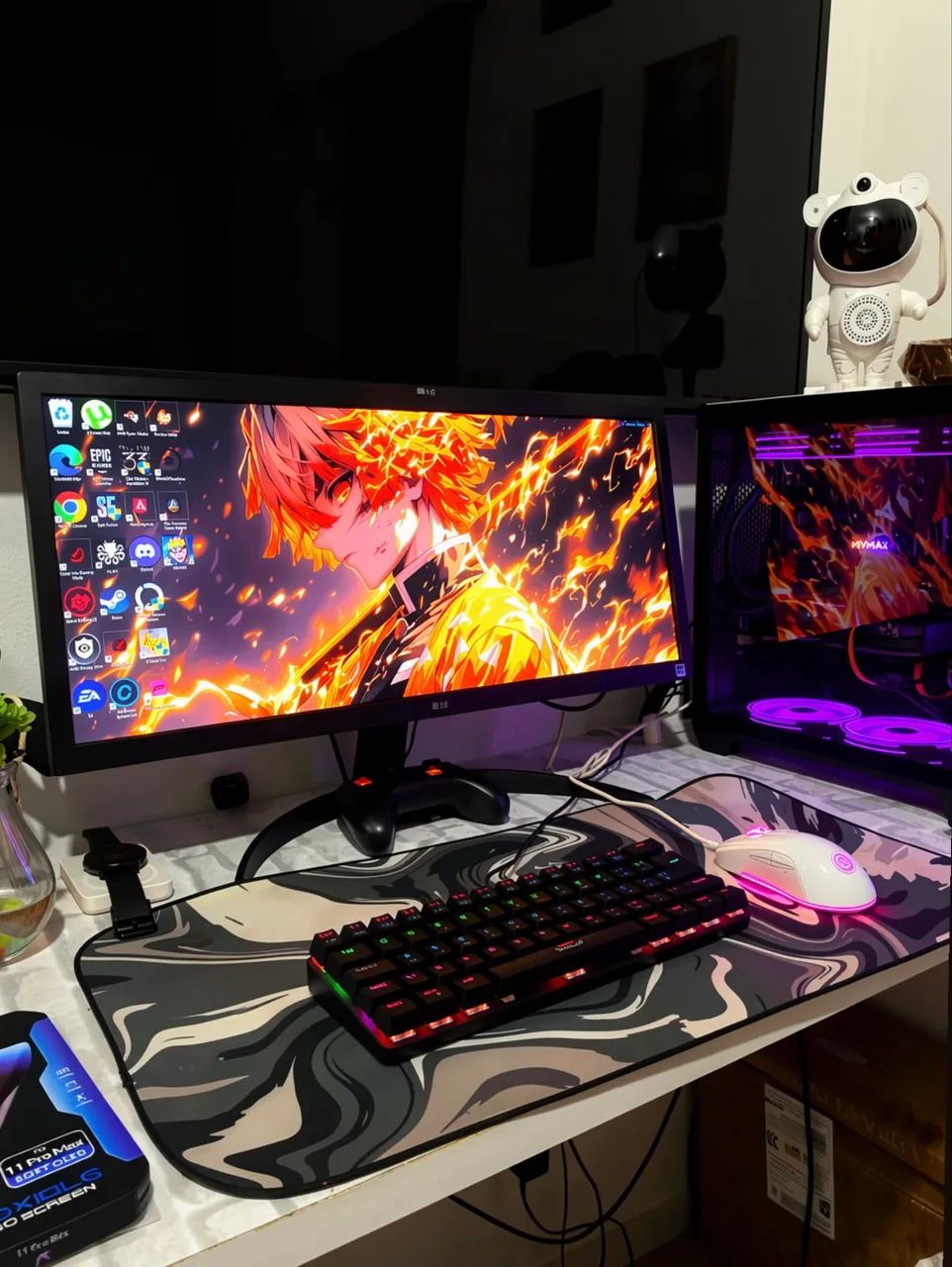 Pc Gamer Rx6600 Ryzen 5+Monitor Ultrawlde  - Foto 3