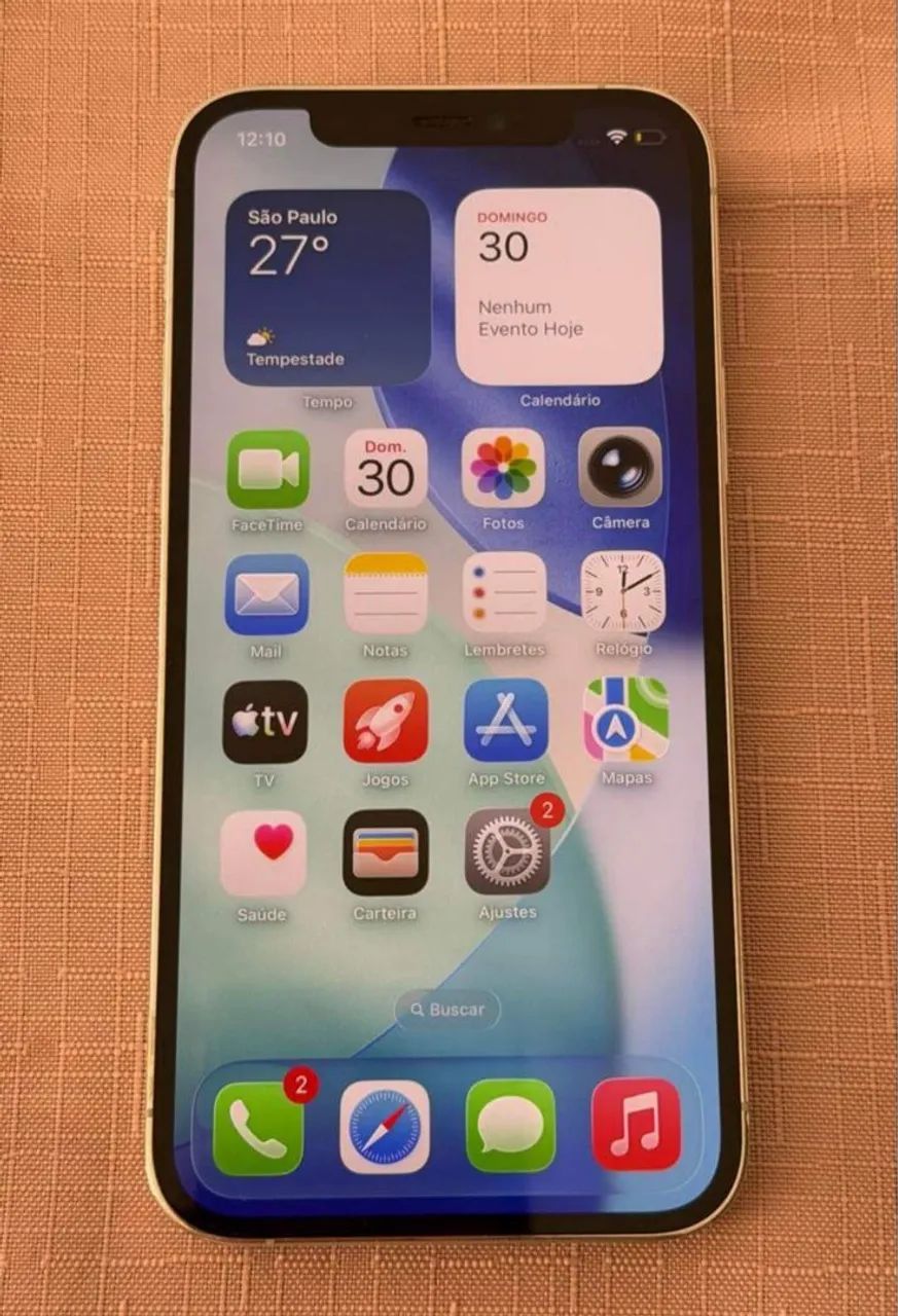 iPhone 12 pro 128G nunca trocado peças ( sem marcas) - Celulares e