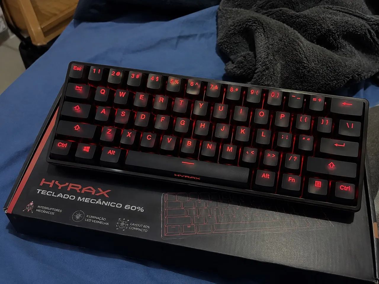 Teclado Mecânico HYRAX 60%
