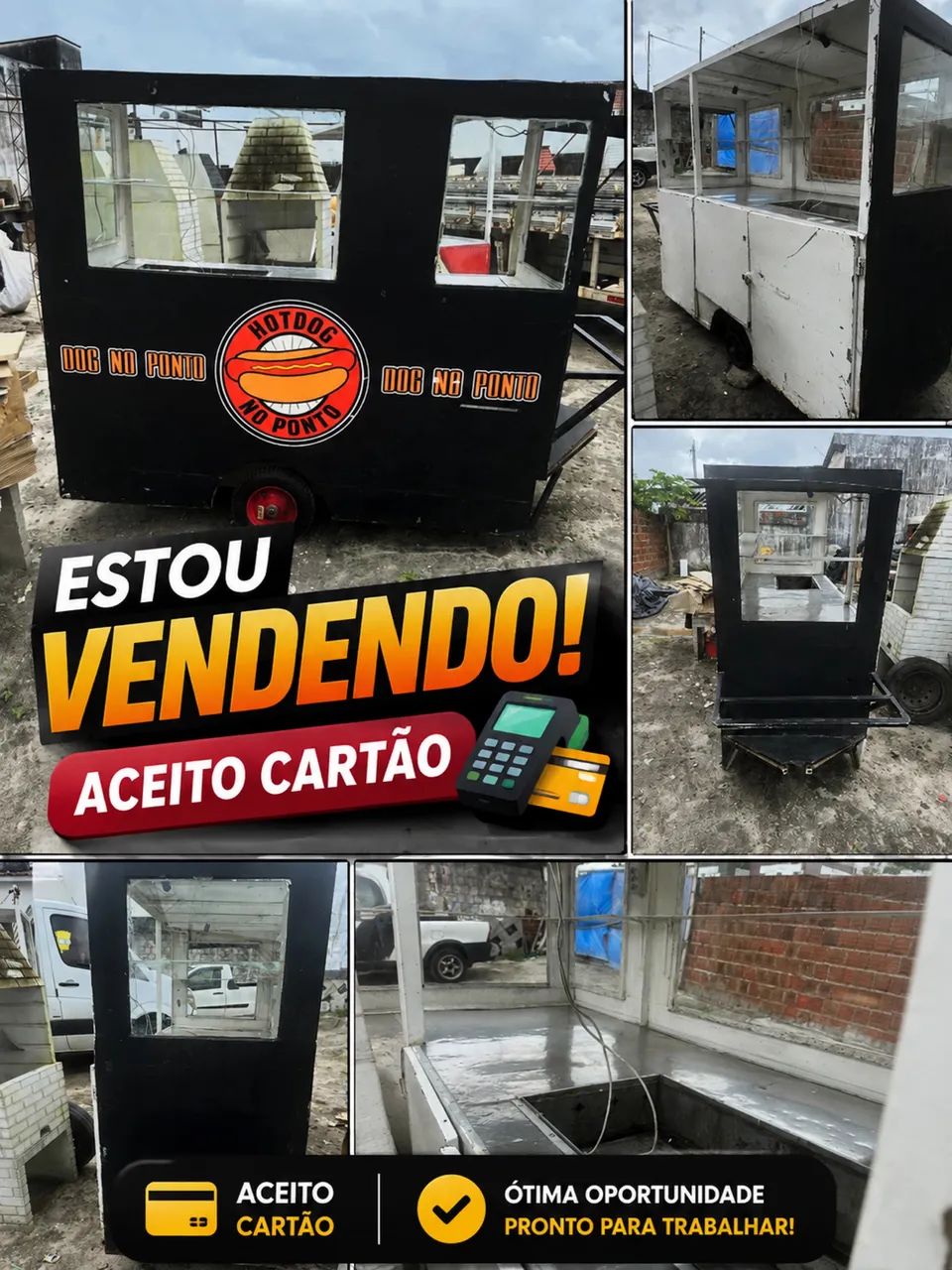 Carrinho de lanche 