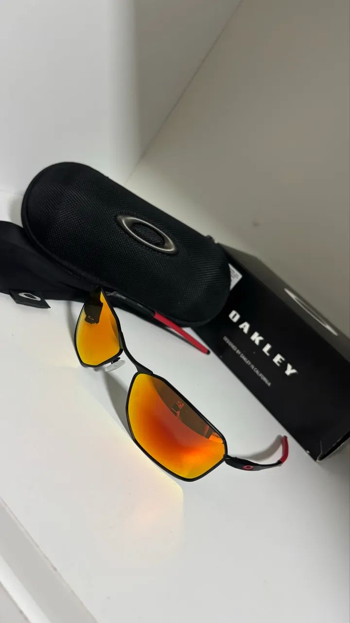 Savitar Oakley Satin Black / Prizm Ruby - Foto 3
