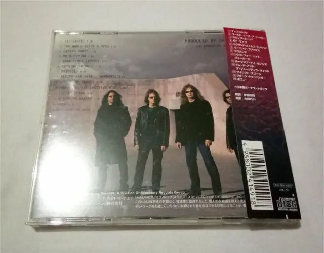 Megadeth - The World Needs A Hero - Cd Japones Com Obi - Foto 2