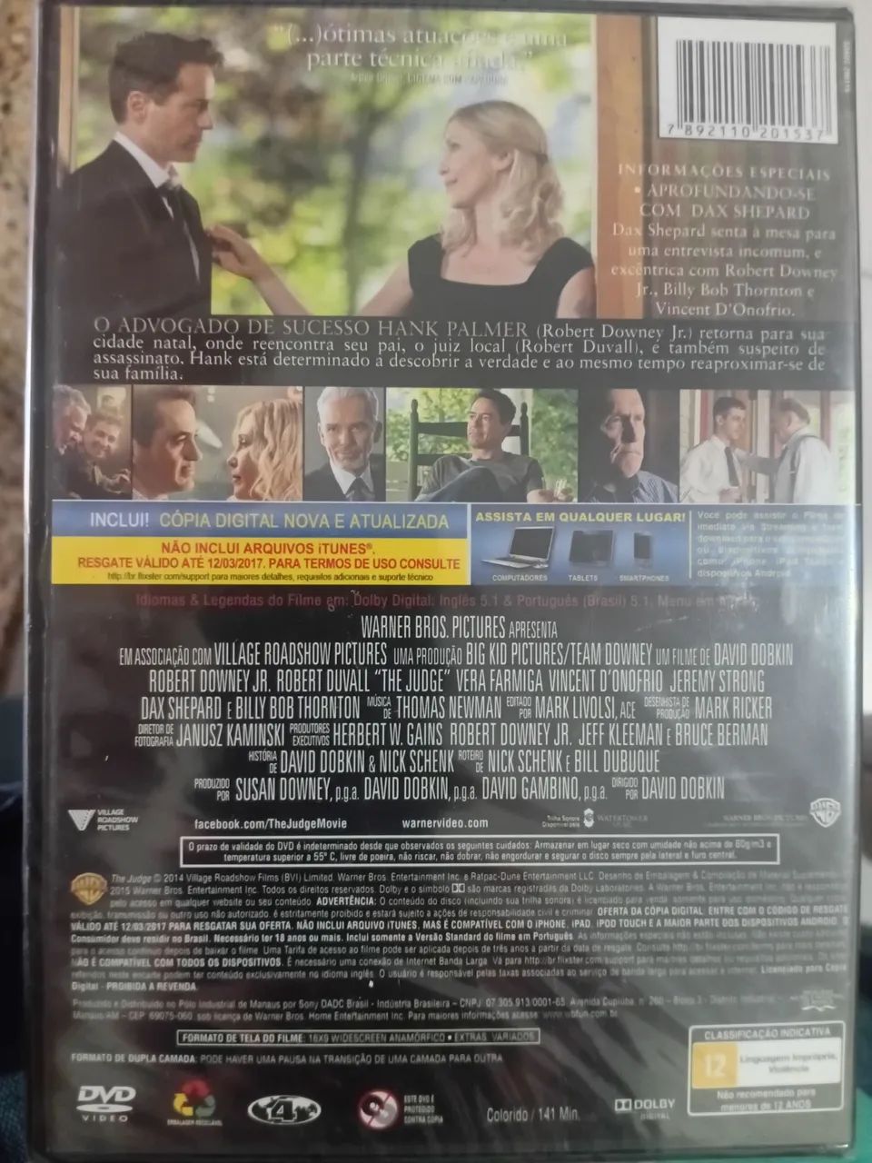 DVD O Juiz. - Foto 2