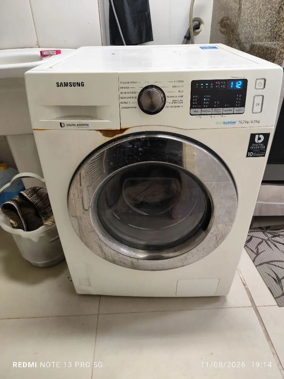 Máquina lavar e seca Samsung