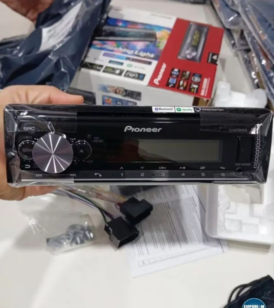 Toca cd Pioneer x3000 novo! - Foto 4