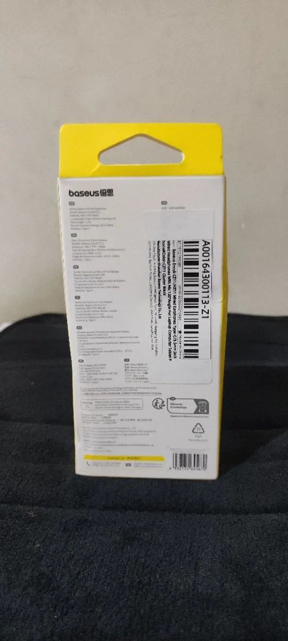 Fone Baseus USB Tipo C Lacrado  - Foto 3