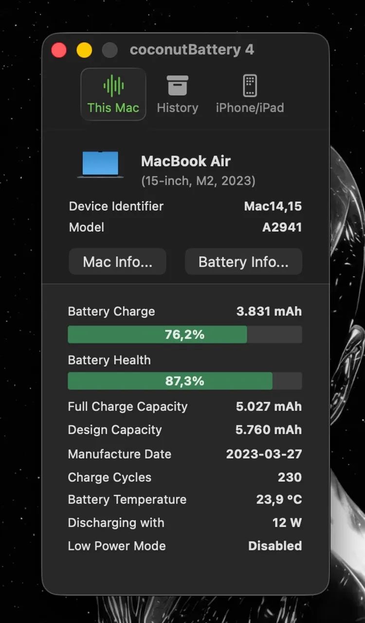 MacBook Air M2 15 polegadas  - Foto 5