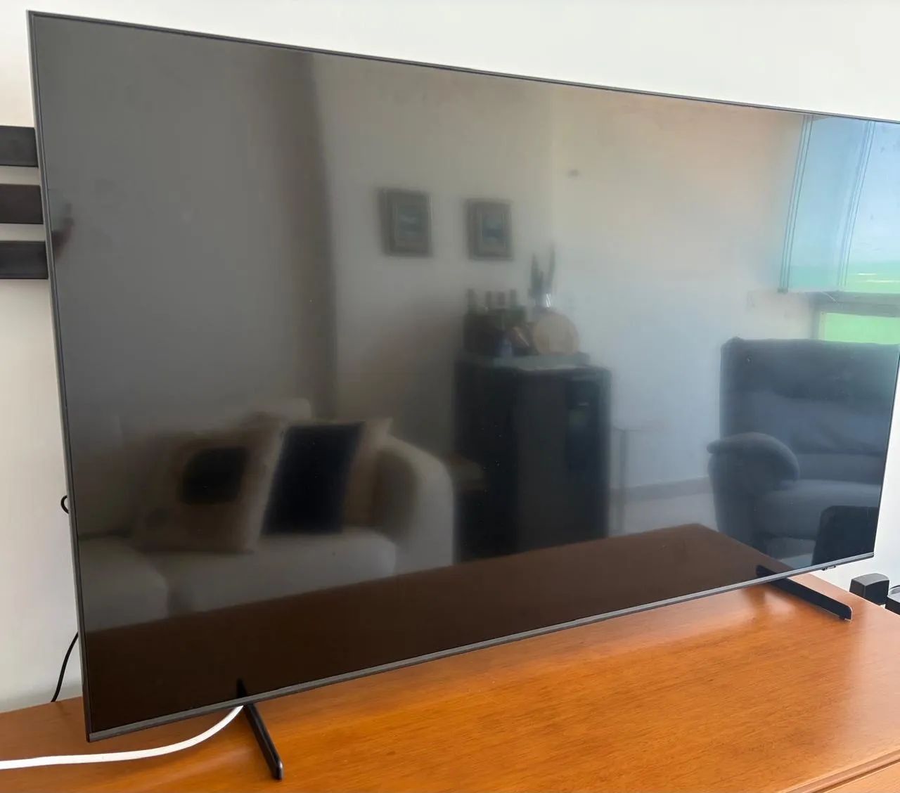 SMART TV SAMSUNG 55 QLED 4K, HDR, WIFI, BLUETOOTH, HDMI, USB, ALEXA E GOOGLE ASSISTENTE