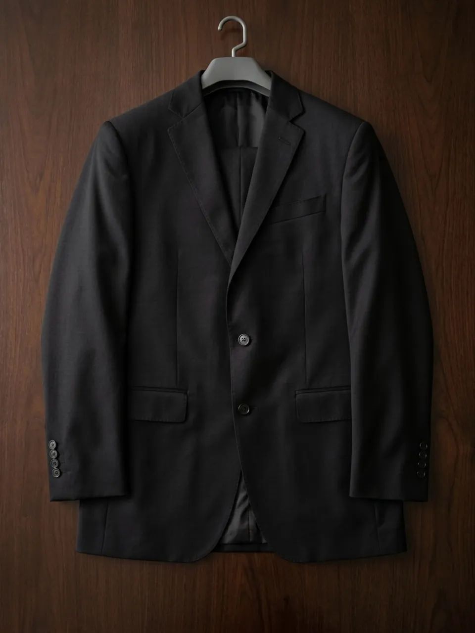 Terno Brooksfield Preto Tam. 46 - Excelente Estado