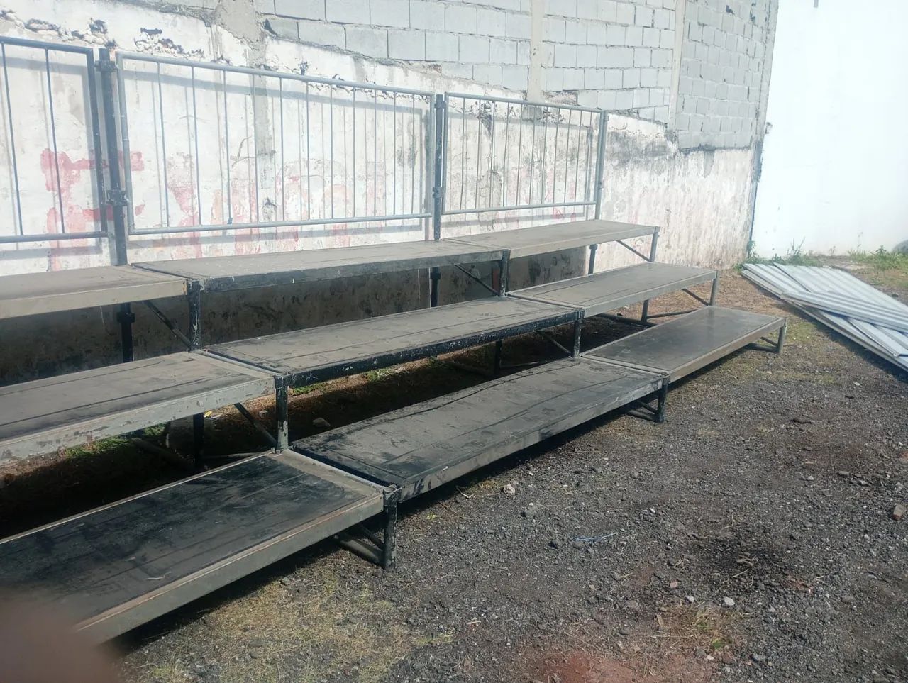 5 Arquibancadas de 3 Metros - Estrutura Reforçada
