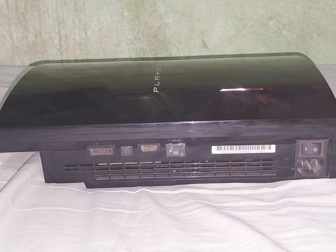 Playstation 3 Fat  2 USB  com defeito  - Foto 3