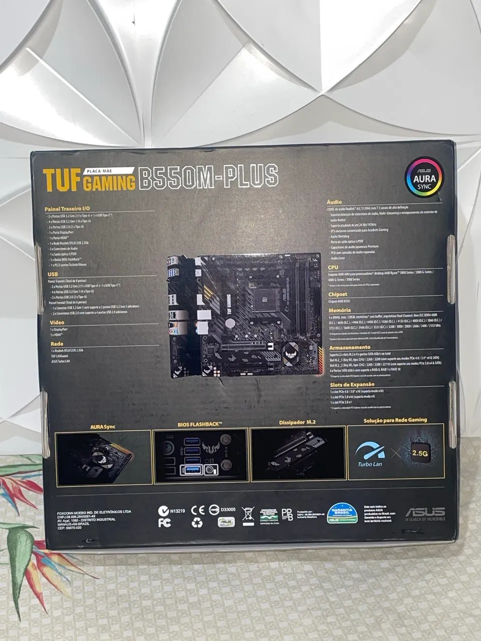 PLACA MÃE ASUS TUF GAMING B550 - Foto 2