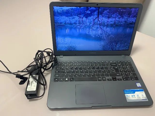 Notebook Essentials E30 Intel Core I3 4GB 1TB LED Full HD 15.6'' W10 Cinza Titânio - Samsu - Foto 4