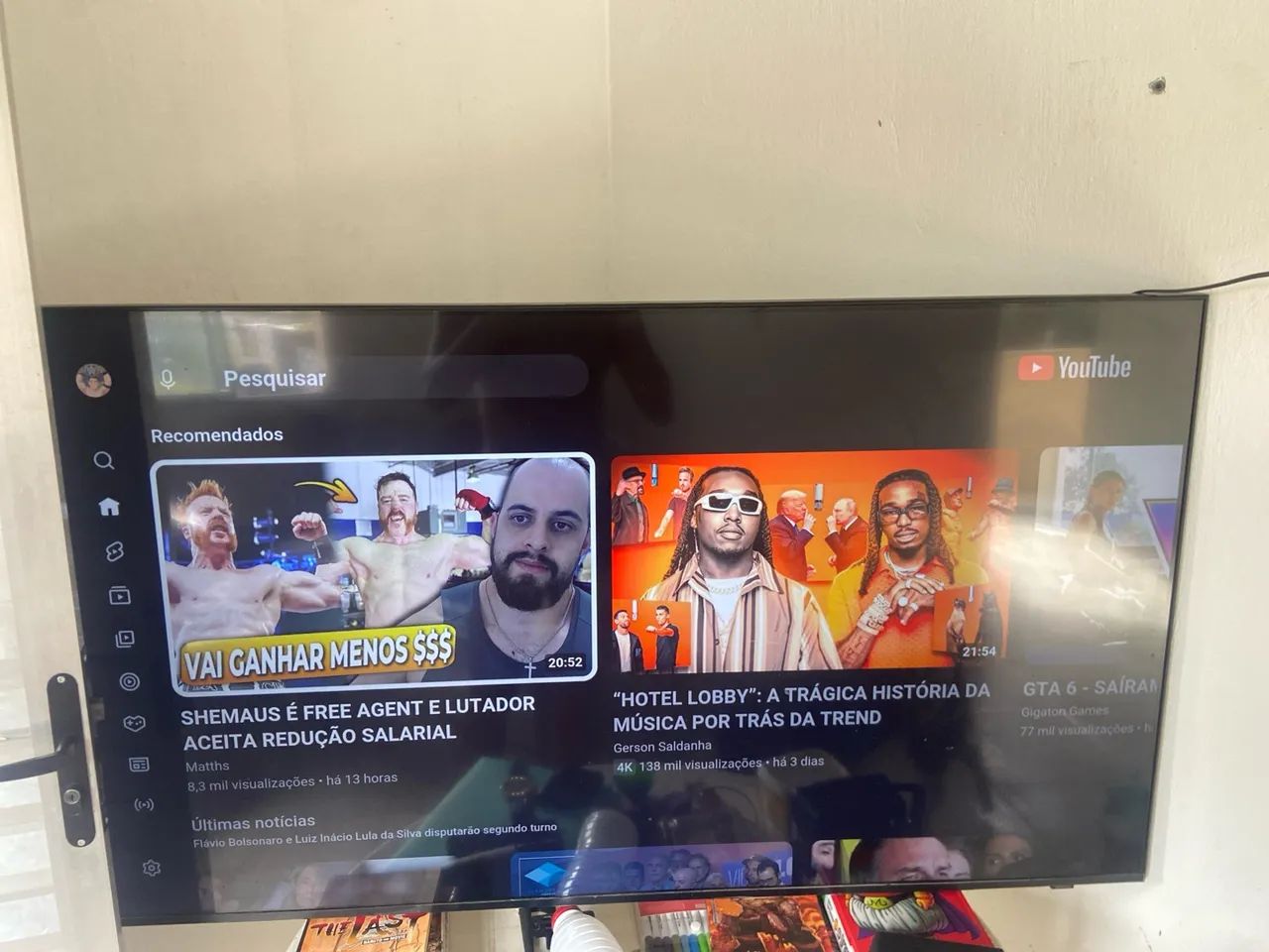 TV smart 55 polegadas