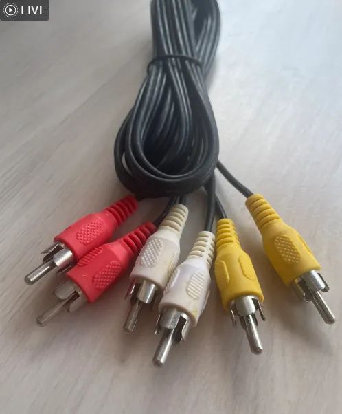 Cabo RCA 3+3