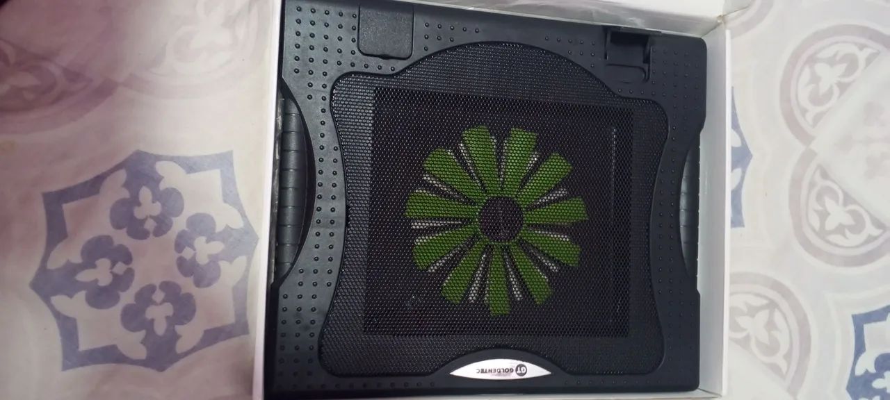 Suporte Notebook Goldentec com Cooler + 2 USB - Até 17 - Foto 2