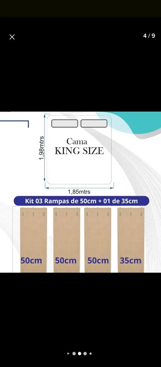 Rampa antirefluxo para cama - Foto 3