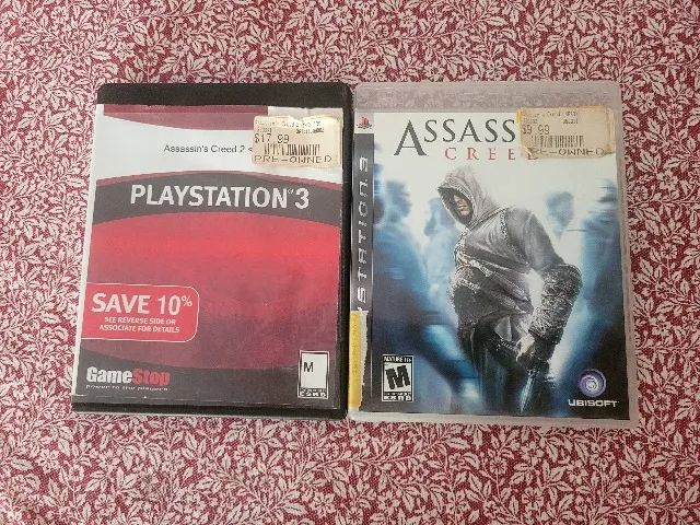 Combo jogos PS3 Assassins Creed I e II - Foto 2