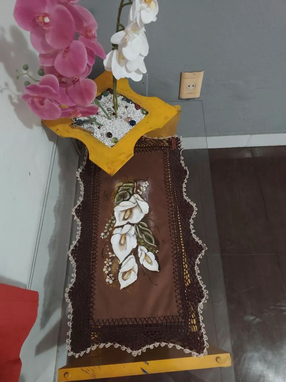 Vendo trilho para mesa totalmente feito a mão. - Foto 5