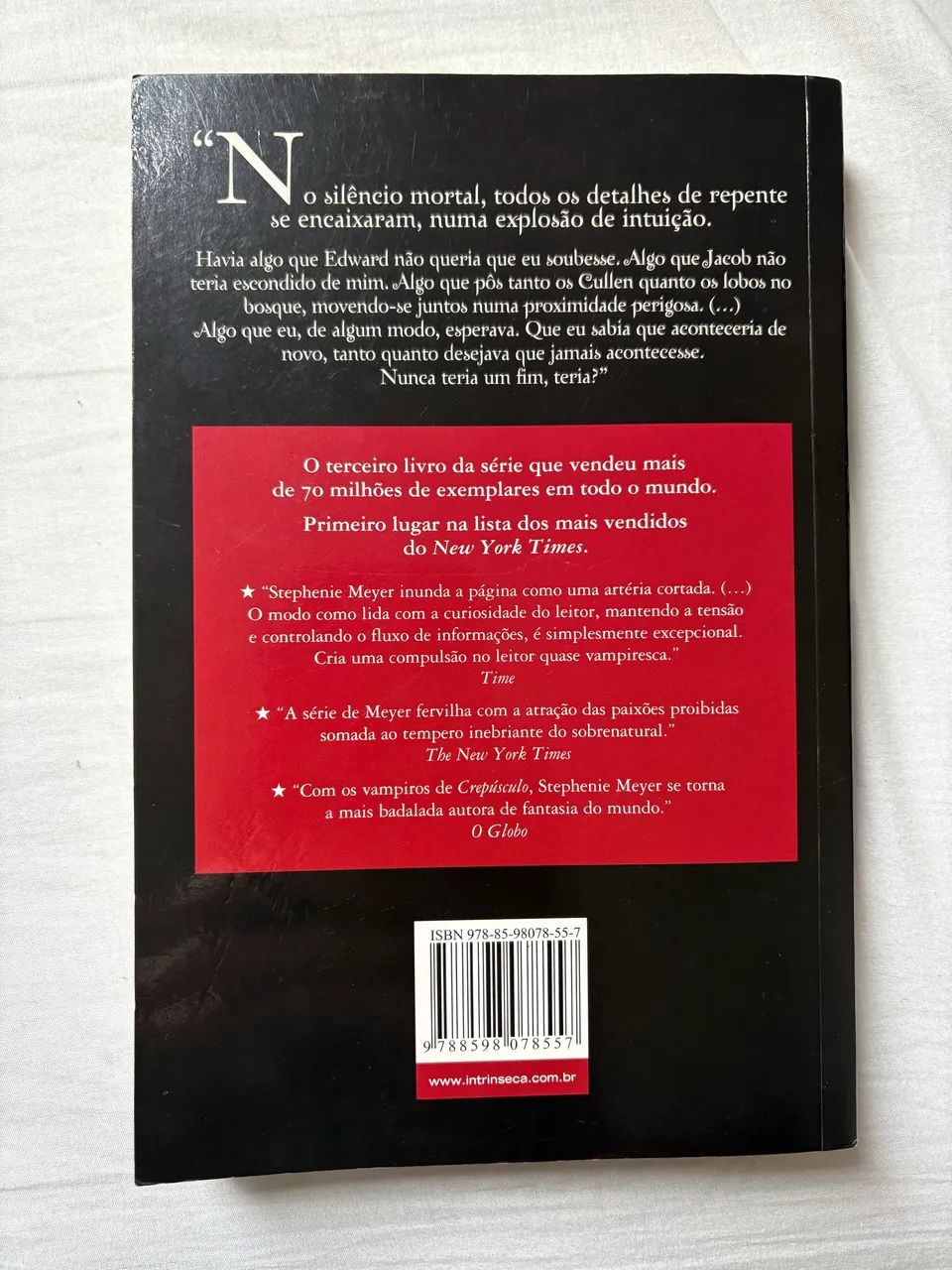 Livro Eclipse - Crepúsculo  - Foto 3